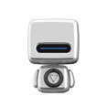 thumbnail image 2 of Gwong Electrónica Portátil Bluetooth-Compatible Wireless Robot Recargable Forma de Robot Jefe Reproductor de Música, 2 of 7