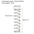 thumbnail image 3 of Unique Bargains 9mmx1mmx30mm 304 Stainless Steel Compression Spring 31.4N Load Capacity 10 pcs, 3 of 5