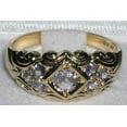 thumbnail image 4 of LBG 14k Yellow Gold Natural Tanzanite Womens Anniversary Ring - Size 5.25, 4 of 5