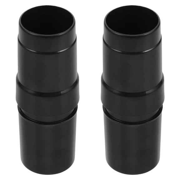 Raindrops Vacuum Cleaner Hose Adapter Kit, 2 Pcs Black, Compatible Vacuum Accessories for Easy Cleaning