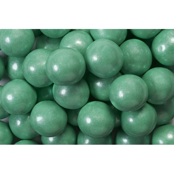 SweetWorks Shimmer Pearl Gumballs - Turquoise, 907 g
