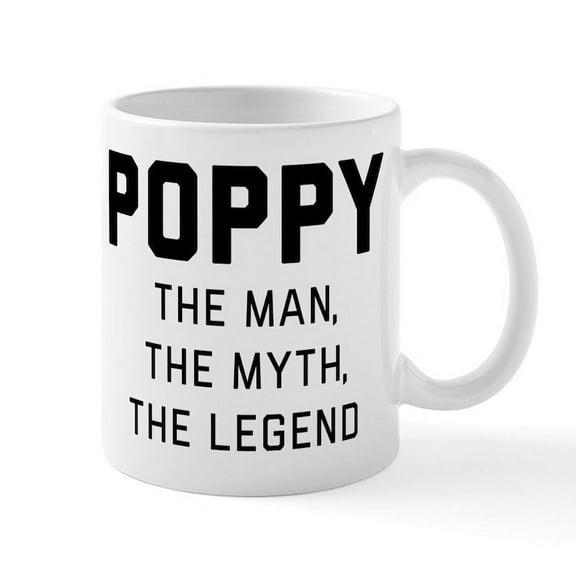 CafePress - Poppy - 11 oz Ceramic Mug - Novelty Coffee Tea Cup