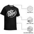 thumbnail image 4 of Dr Pepper T-Shirt for Boys Girls, Kids Novelty Crew Neck Tops, Lightweight Short Sleeve Tee, XS-XL, 4 of 9