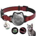 thumbnail image 1 of Funda tipo collar para gatos impermeable con soporte para airtag reflectante, 1 of 8