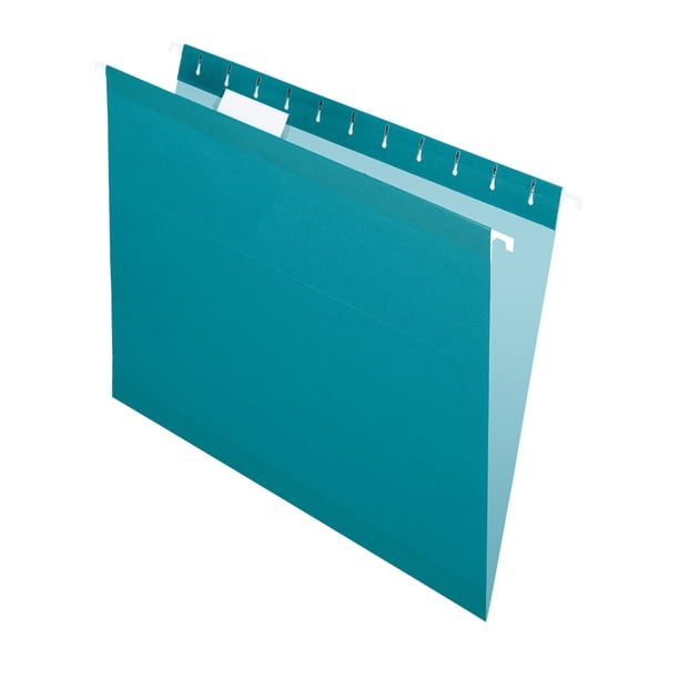 Folder Colgante Pendaflex Tamaño Carta Color Teal 4152 1/5 c/25pz
