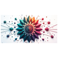 thumbnail image 3 of Geometric Abstract Origami Art Banner Backdrop for Wall Decoration Event Display Photography Props Birthday Party Supplies Background Decor, 3 of 4