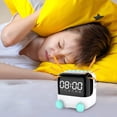 thumbnail image 3 of School Supplies Qwtwty Mirror Digital Alarm Clock WaterproofWireless Bluetooth Speaker Alarm Clock Good Sound Quality Long Battery Life Perfect Desktop Companion On Clearance, 3 of 3