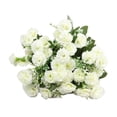 thumbnail image 2 of Ramo de hortensias artificiales realistas y reutilizables. Blanco, 2 of 8