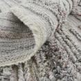 thumbnail image 3 of Feizy Alden Transitional Stripes, Taupe/Ivory/Red, 8' x 10' Area Rug Stain Fade Resistant Handmade Casual Solid Floor Rug for Living room Bedroom, 3 of 8