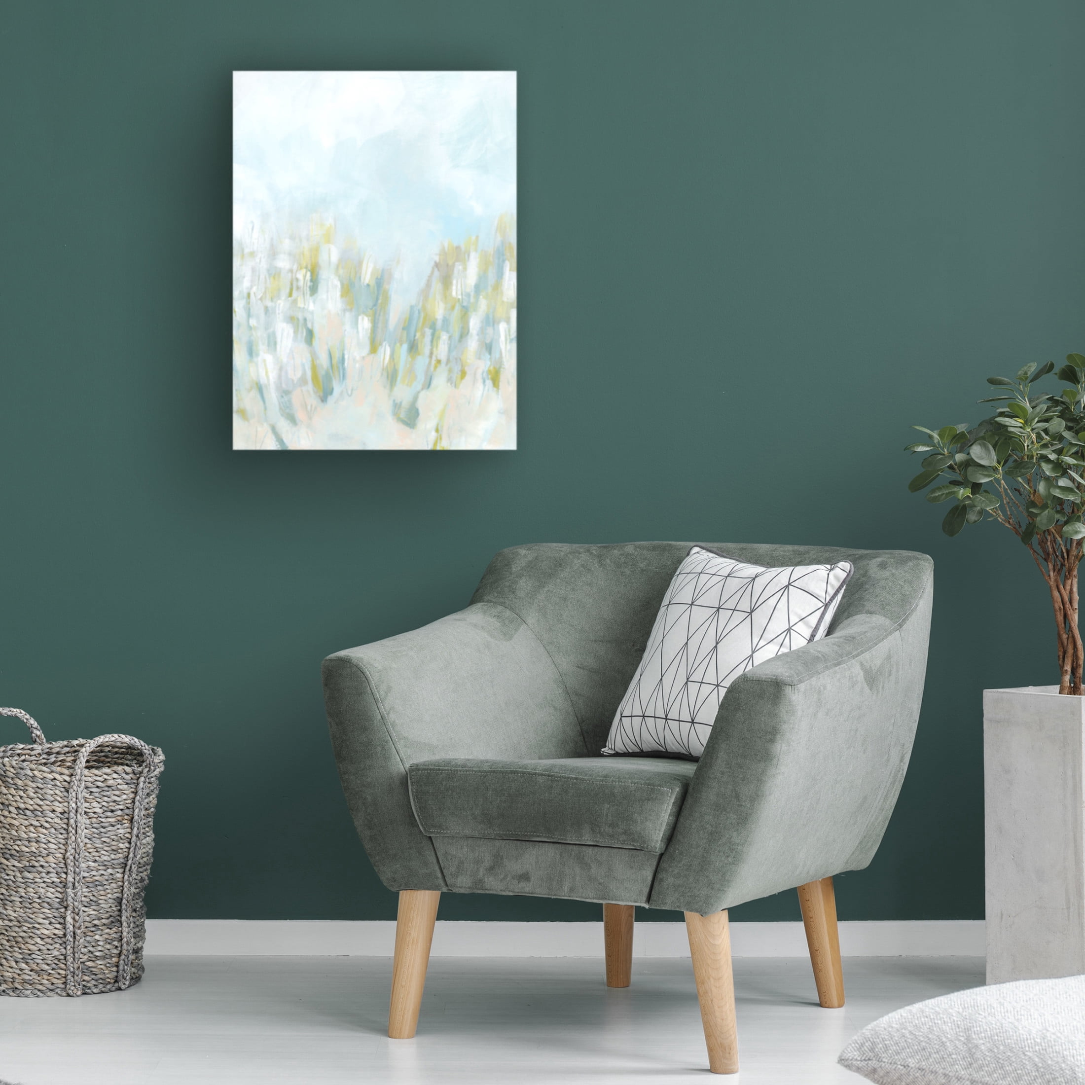 Trademark Fine Art June Erica Vess  Sea Grasses II Canvas Wall Art