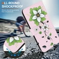 thumbnail image 5 of Dteck for Samsung Galaxy S23+ Plus Case Wallet with Card Holder and Wrist Strap Fashionable Cute Designs Flip Phone Cover for Samsung Galaxy S23 Plus,Lily, 5 of 7