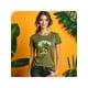 thumbnail image 1 of Playera Blusa De Naranjas Los Angeles California – Estilo Cítrico con Vibras del Oeste Color Verde Oliva Talla Grande Marca Emil SaEs, 1 of 4