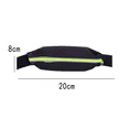 thumbnail image 2 of Running Fanny Pack,Water Resistant Waist Pack Phone Holder Pouch for Workout Fitness Walking Jogging - green, 2 of 5