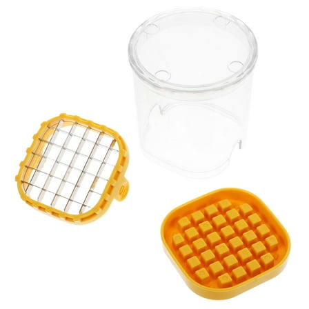 FRCOLOR Manual Vegetable and Fruit Slicer Multifunctional Food Chopper Dicer Stainless Steel Kitchen Gadget for Cutting Tomatoes