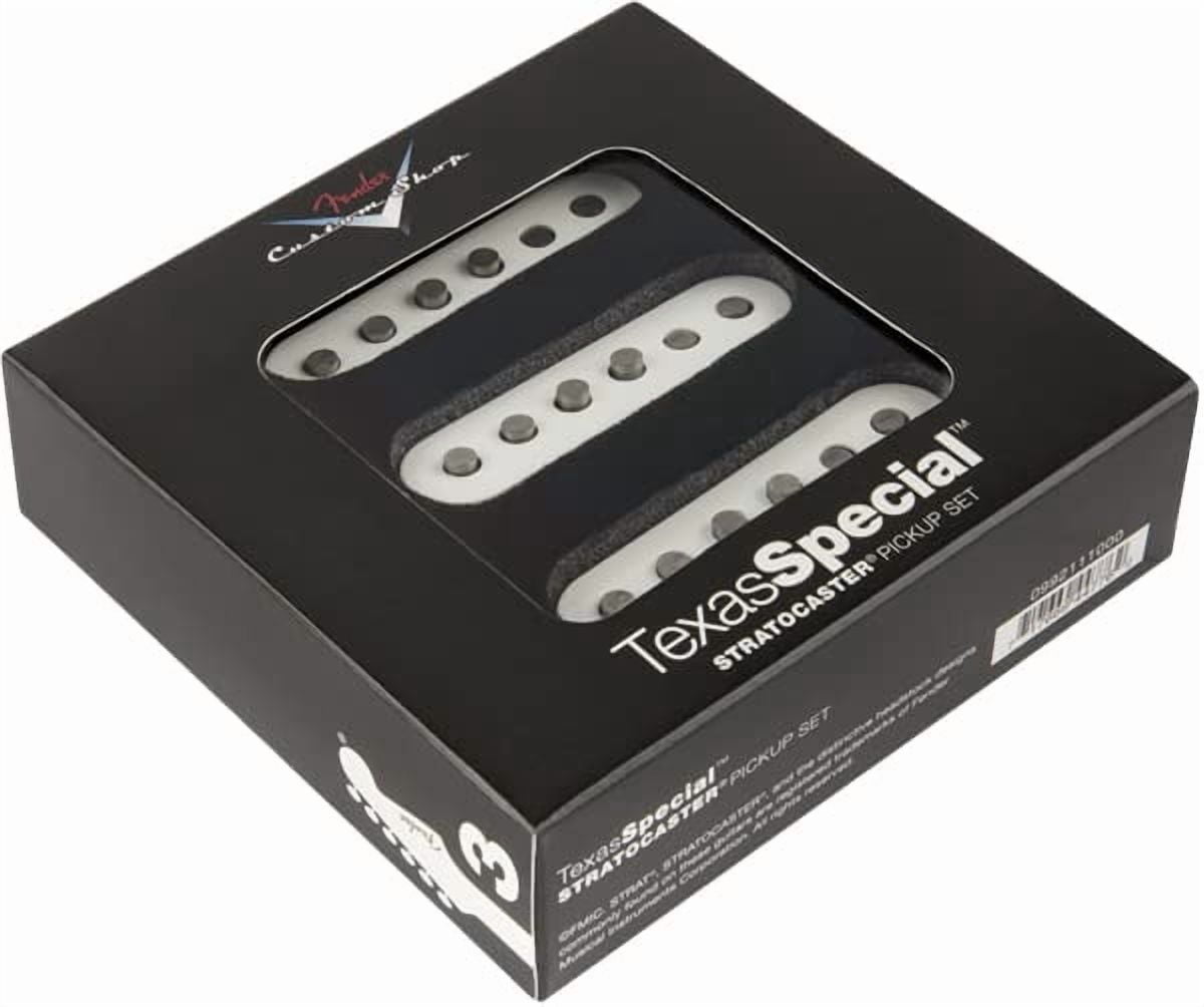 Fender Custom Shop Texas Special Stratocaster Pickups - White w/ Fender Picks