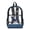 Eagle Liberty Roses, variant on ZIATUBLES Clear Backpack, Heavy Duty Fabric & PVC Transparent Bookbag with Dinosaur Tractor Print, Large Capacity See Through Backpack for School College Work Travel Security
