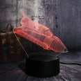 thumbnail image 5 of LINLIN 3D Illusion LED Night Light,7 Colors Gradual Changing Optical Illusion Acrylic Lamp USB Touch Bedside Table Lamp for Holiday Gifts or Home Decorations, 5 of 9