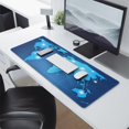 thumbnail image 2 of Deluxe Gaming Experience: XL Mouse Pad with Soft Silk Fluid Fabric & Anti-Slip Base - Perfect for Office & Gamers (31.5x11.8 Inch), 2 of 7