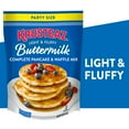 thumbnail image 3 of Krusteaz Light & Fluffy Buttermilk Complete Pancake Mix, Just add water, 10 lb Bag, 3 of 15