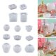 thumbnail image 1 of Gwong hogar 6pcs Moldes de botella de perfume múltiples estilos resistentes al calor de fragancia Super blando moldes de botella de botella de spray para el hogar Gwong 21098029, 1 of 7
