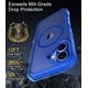 thumbnail image 5 of Funda de teléfono Diverbox para iPhone 16 Aqua Blue con MagSafe, 5 of 7