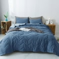 thumbnail image 1 of Horizontal Chevron Design Quilt Set, 1 of 14