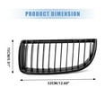 thumbnail image 3 of Glossy Black Front Bumper Grill Grille for 2007-2008 BMW E90 328xi 335i, 3 of 7