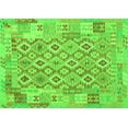 thumbnail image 1 of Ahgly Company Indoor Rectangle Southwestern Green Country Area Rugs, 2' x 4', 1 of 1