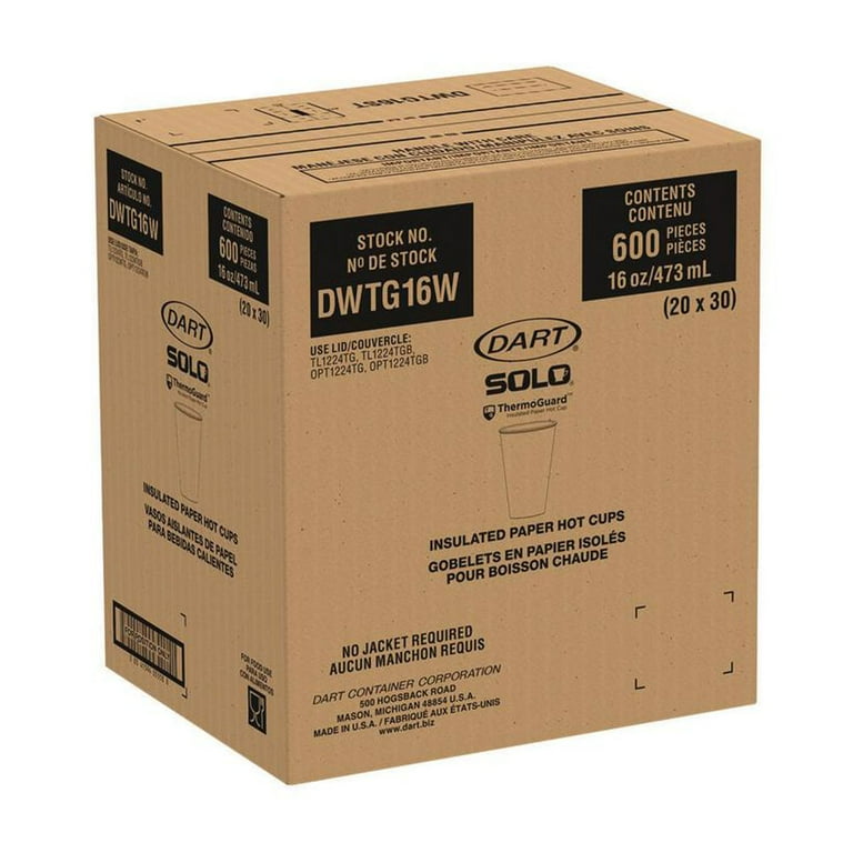 Thermoguard Insulated Paper Hot Cups, 16 oz, White Sustainable Forest Print, 30/Pack Thermoguard Insulated Paper Hot Cups, 16 oz, White Sustainable Forest Print, 30/Pack