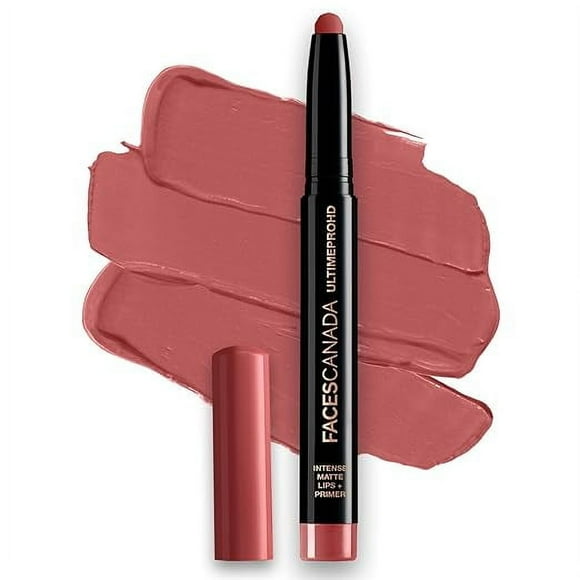 Faces Canada Ultime Pro HD Intense Matte Lips + Primer I Tea Rose 10 l 1.4 gm
