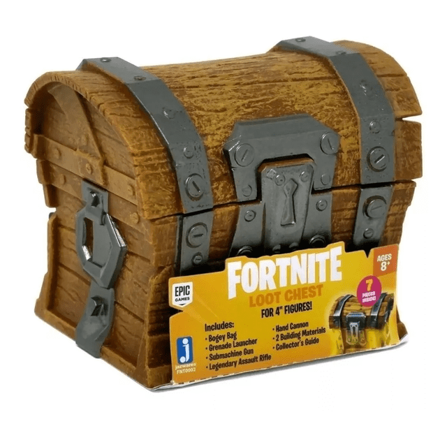 Cofre Fortnite Sorpresa Con Accesorios Loot Chest 7 Piezas, Juguete Colección Chico bitwow cofre fortnite