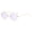 Purple, variant on Siminsem Unique Diamond Shaped Sunglasses for Women, Stylish Geometric Frame Sun Glasses, UV Protection Trendy Shades for Outfits, Yellow, One Size