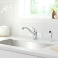 thumbnail image 6 of Kohler K-30614 Jolt 1.5 GPM Widespread Kitchen Faucet - Vibrant Stainless, 6 of 7