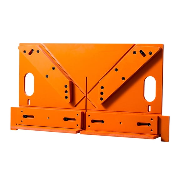 Heavy Duty 45 90 Degree Miter Cutting Base Plate For Renovations Projects Compatible for Aluminum Miter Cutting Machines