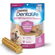Purina Dentalife Plus Digestive Support Chicken and Pumpkin Flavor Dental Chews for Dogs