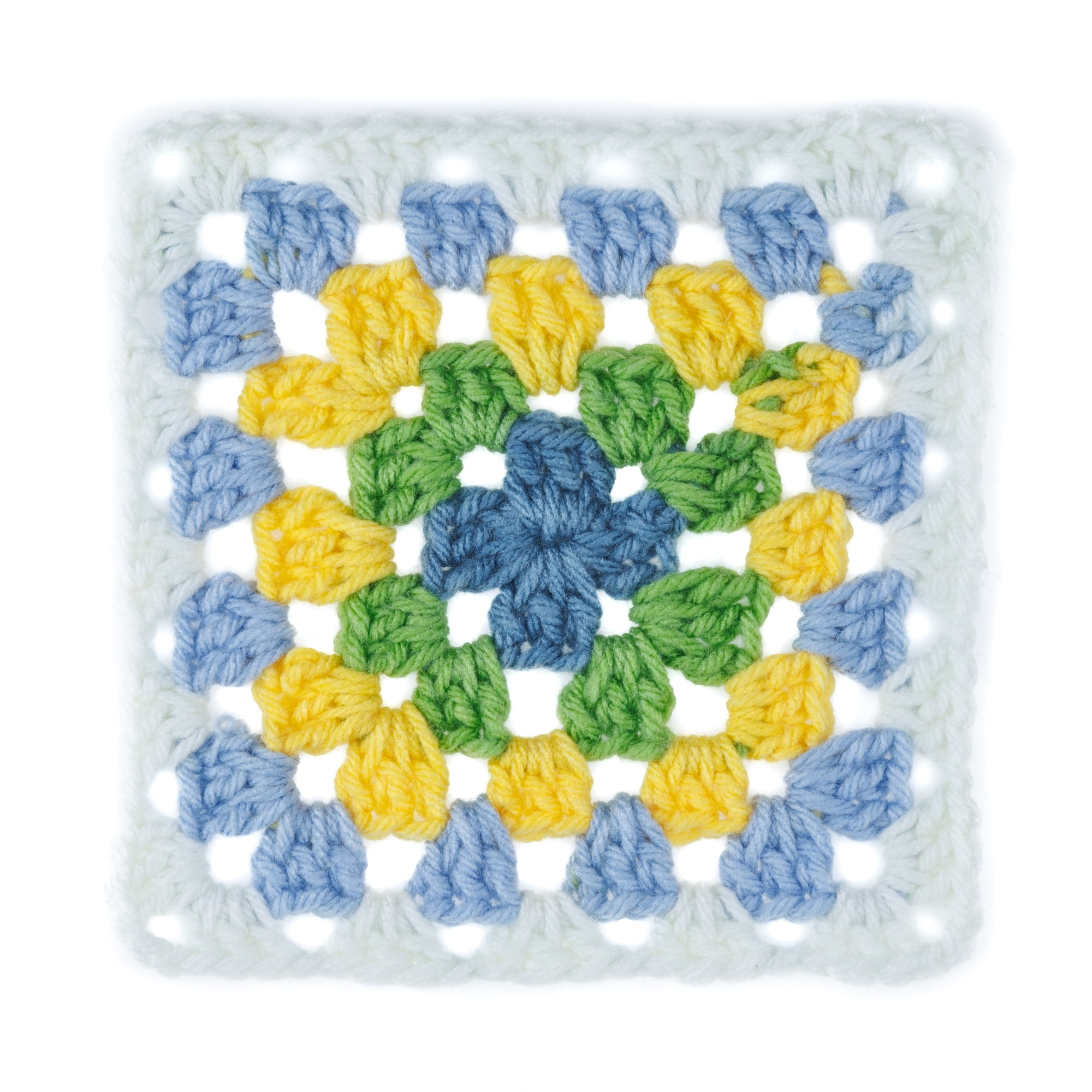 Red Heart® Granny Square™ #4 Med Acrylic Yarn, Wht-spring srn 250g 417yd (3Pk)