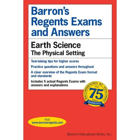 Regents Exams and Answers: Earth Science (Best Series 7 Exam Prep)