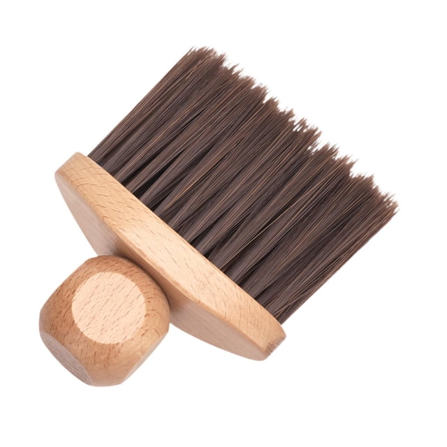 Pincel de peluquería, cepillo de limpiador de cabello, plato de cuello, cepillo para el cabello de limpieza de barba, herramienta de corte de pelo