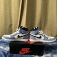 thumbnail image 2 of Size 10.5 - Jo r-dan 1 Retro OG High University Blue, 2 of 6