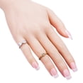 thumbnail image 3 of Fashionable Zircon Engagement Rings for Women Female Wedding Rings Ladies Finger Ring Fine Jewelry Best Gift, 3 of 8