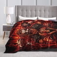 thumbnail image 4 of Bray Wyatt Blanket, Super Soft Throw Blanket For Couch Sofa Bed, Cozy Lightweight Warm Flannel Blanket, 80"X60", 4 of 9