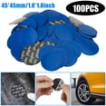 thumbnail image 1 of 100 Pcs Patchs de Réparation de Pneus en Caoutchouc Naturel Rond 45mm pour Voiture Camion Vélo Moto, 1 of 9