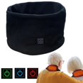 thumbnail image 2 of Bufanda de lana con calefacción eléctrica para hombre y mujer, bufanda de invierno cálida con calefacción por USB, tubo lavable, 2 of 5