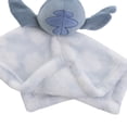 thumbnail image 3 of Disney Stitch Plush Security Blanket for Infants, Unisex, Blue and White, 3 of 5