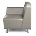 thumbnail image 3 of OFM Serenity Series Right Arm Lounge Guest Chair in Taupe and Bronze, 3 of 5