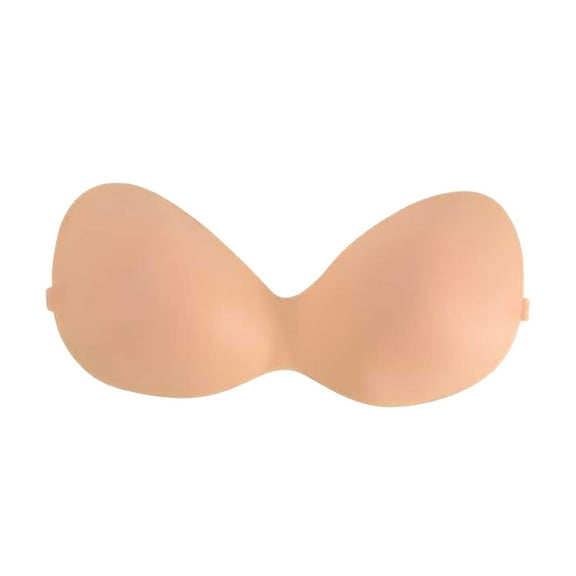 High Performance Silicone Strapless Backless Bra for Women Lift Comfortable Push Up Sticky Bra for Wedding Party Everyday Wear