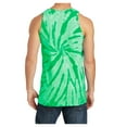 thumbnail image 3 of Mens Cotton Tank Top Tie-Dye Sleeveless Shirt for Sports, Gym, Fitness Multi Color x-Large, 3 of 6