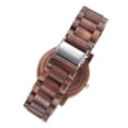 thumbnail image 1 of Reloj de cuarzo de madera para hombres y mujeres, relojes de moda ligeros hechos a mano, cumpleaños de Navidad, regalo del día del padre para los novios del padre y el marido Xemadio FLD-3920, 1 of 6