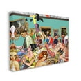 thumbnail image 4 of Stupell Industries Vintage People Collage Novelty Painting Gallery Wrapped Canvas Art Print Wall Art, 48 x 36, 4 of 8