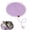 Purple, variant on Cat Scratcher Mat for Indoor Cats Grinding Claws Nails, Natural Cotton Rope Cats Scratch Pad, 16.5'' Round Floor Cat Scratching Rug for Protect Furniture, Couch, Carpets, Sofas, Wall, Floor.